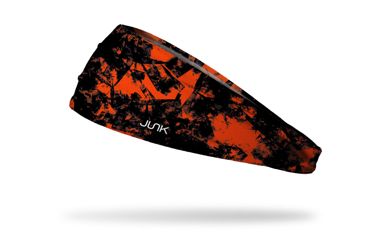 Gridiron Orange Black Headband - View 1