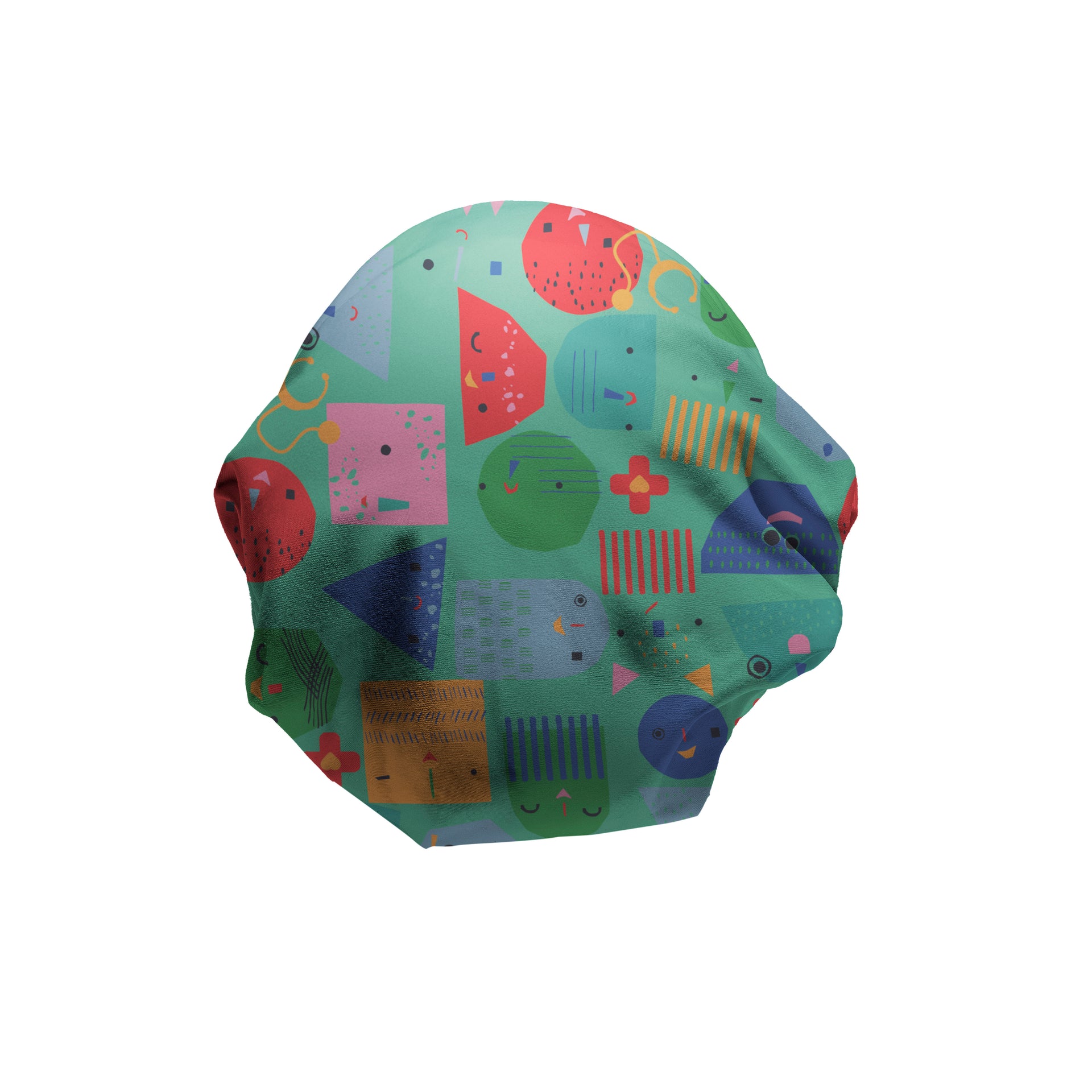 Healing Shapes Euro Scrub Cap - View 4