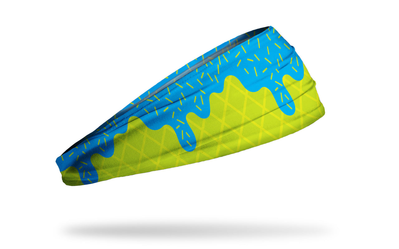 Hot Aqualime Scoop Big Bang Lite Headband - View 2