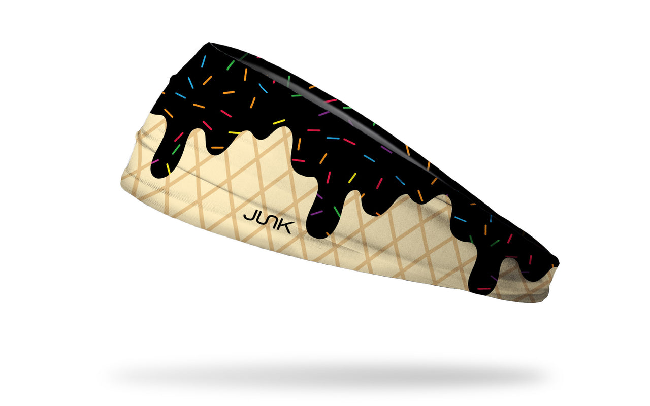 Hot Black Sugar Cone Big Bang Lite Headband - View 1