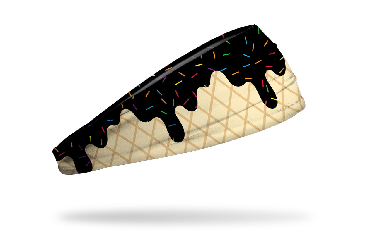 Hot Black Sugar Cone Big Bang Lite Headband - View 2