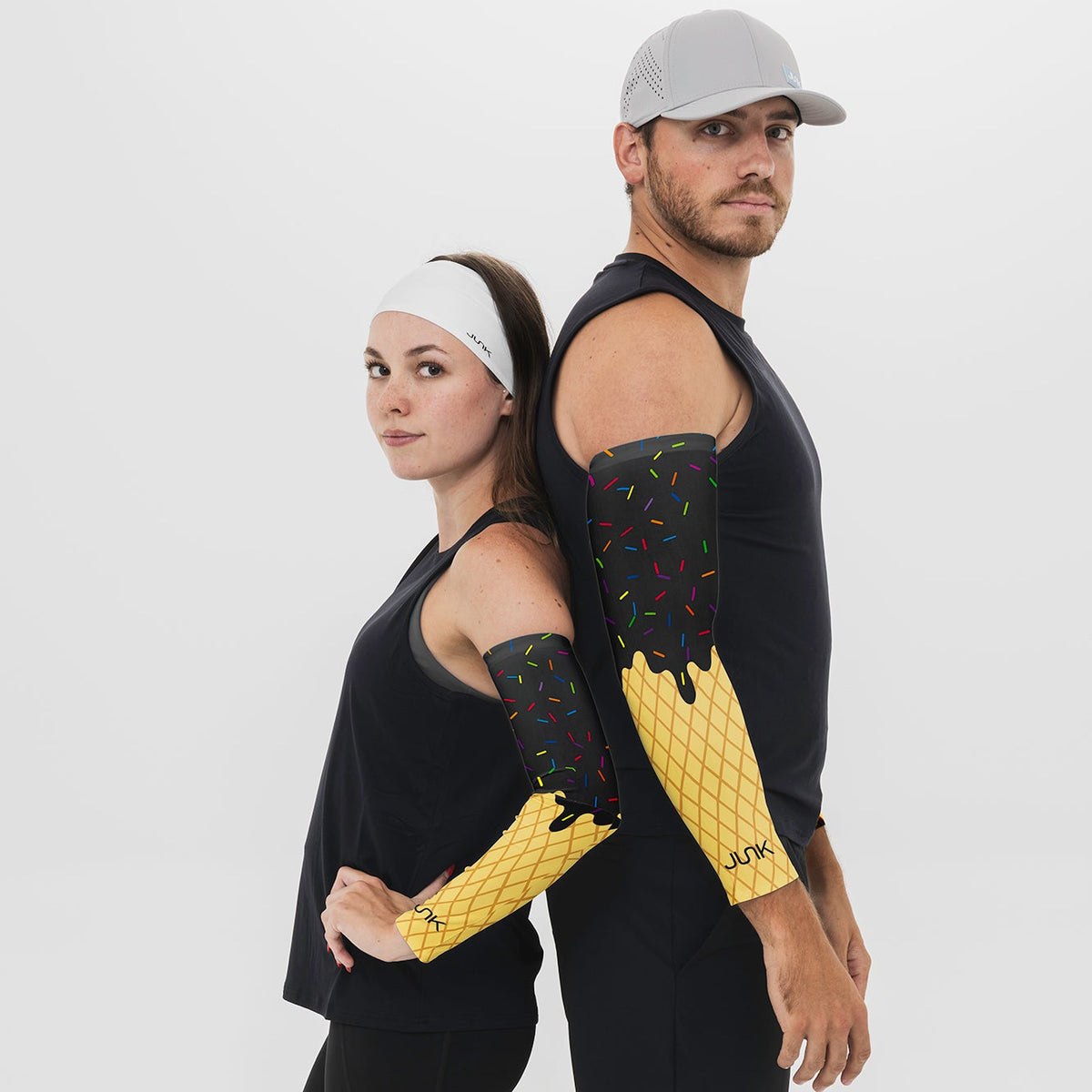Hot Black Scoop Sleeve - View 1