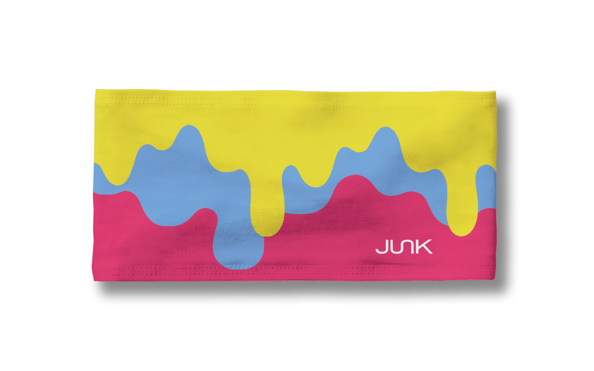 Hot Yellow Double Drip Big Bang Lite Headband - View 3