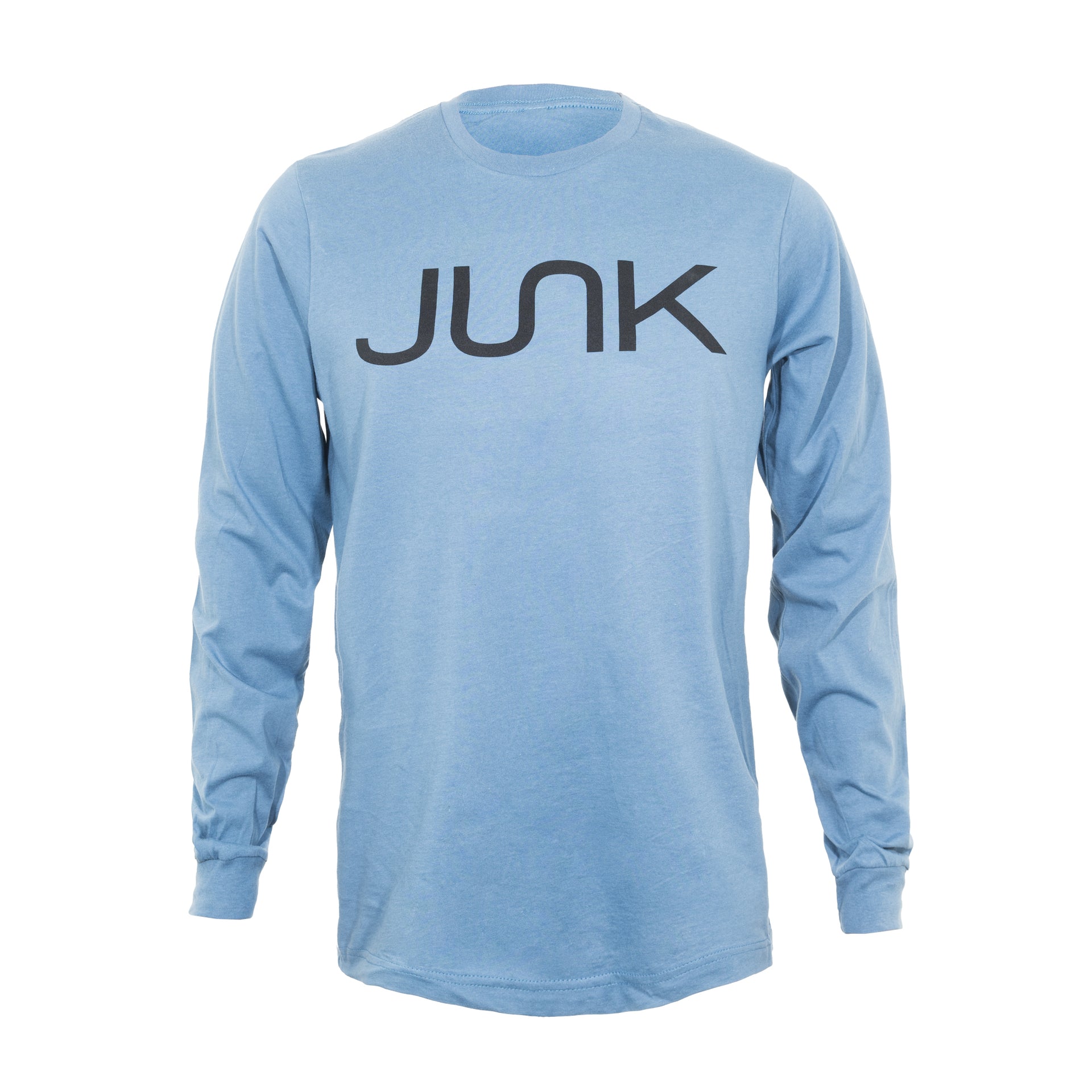 JUNK Tri-Blend Denim Blue Long Sleeve - View 1