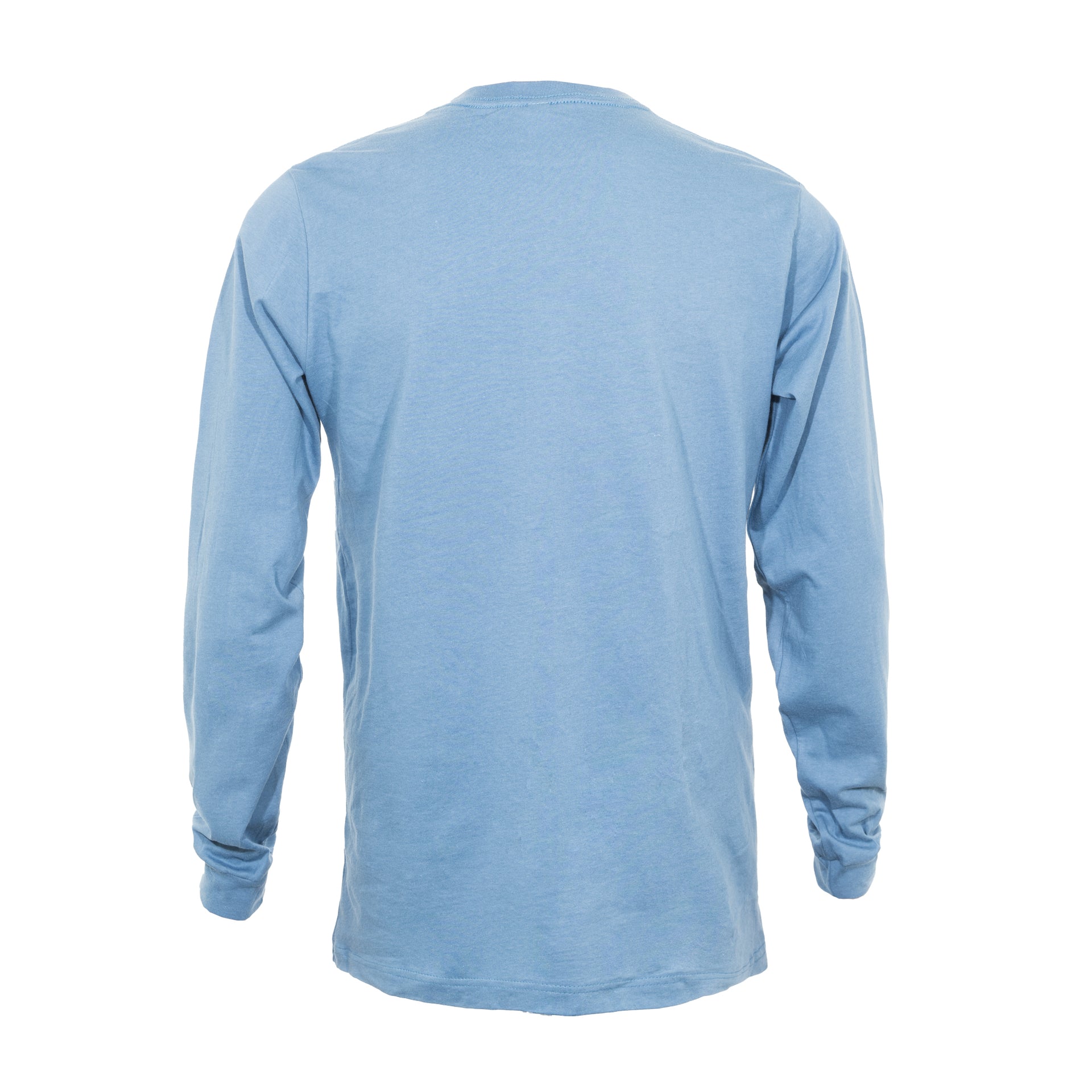 JUNK Tri-Blend Denim Blue Long Sleeve - View 2