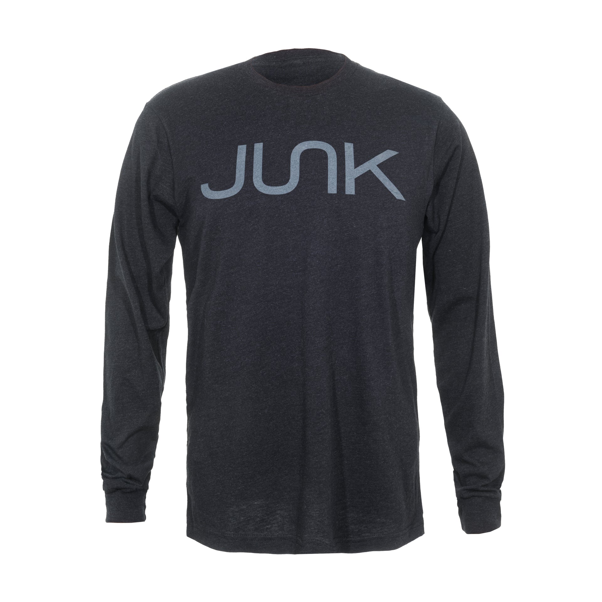 JUNK Tri-Blend Black Long Sleeve - View 1