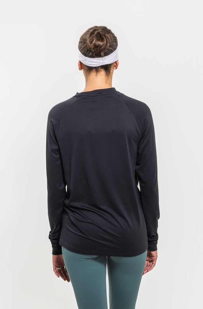 Breakthrough Long Sleeve: Onyx Black - View 6