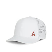 University of Arkansas: Baseball Surge Hat Arctic Snow - View 1