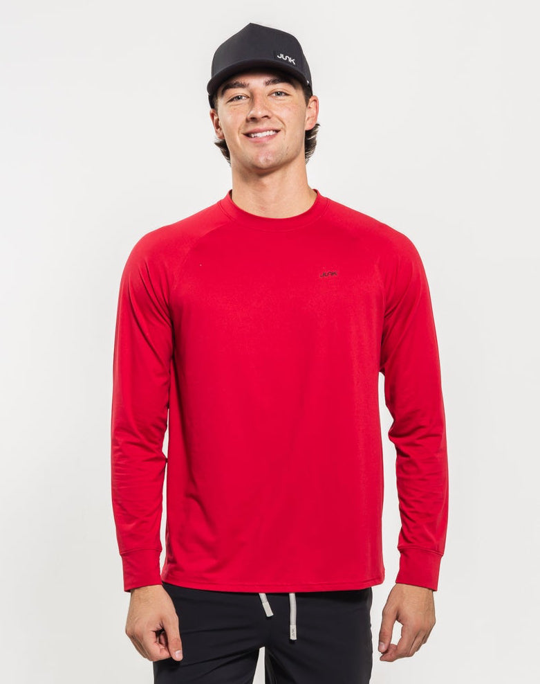 Breakthrough Long Sleeve: Ruby Red - View 5