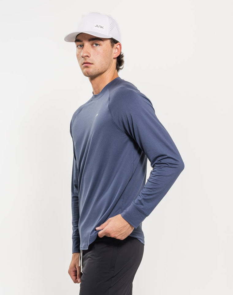 Breakthrough Long Sleeve: Slate Gray - View 2