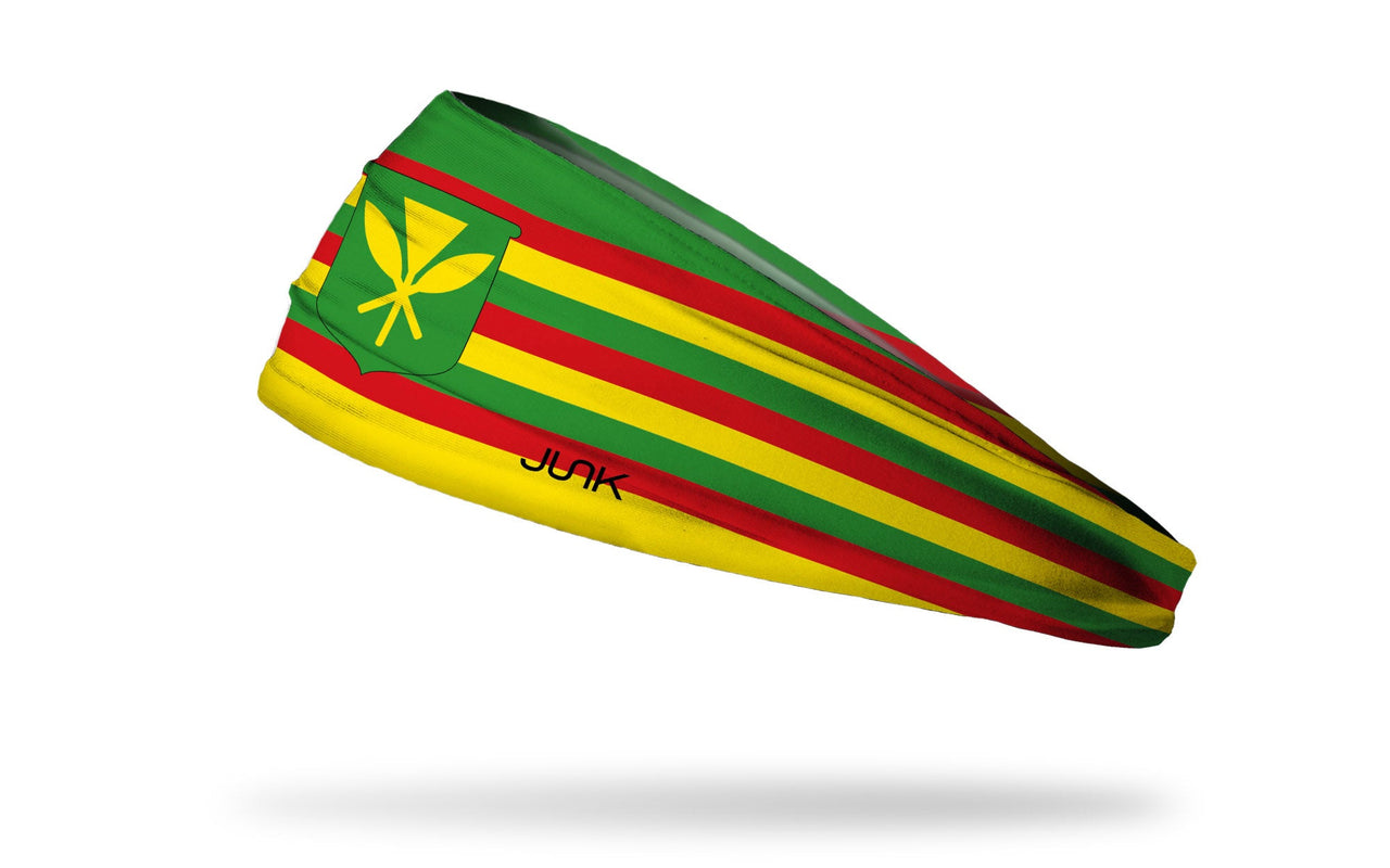 Kanaka Maoli Flag Headband - View 1