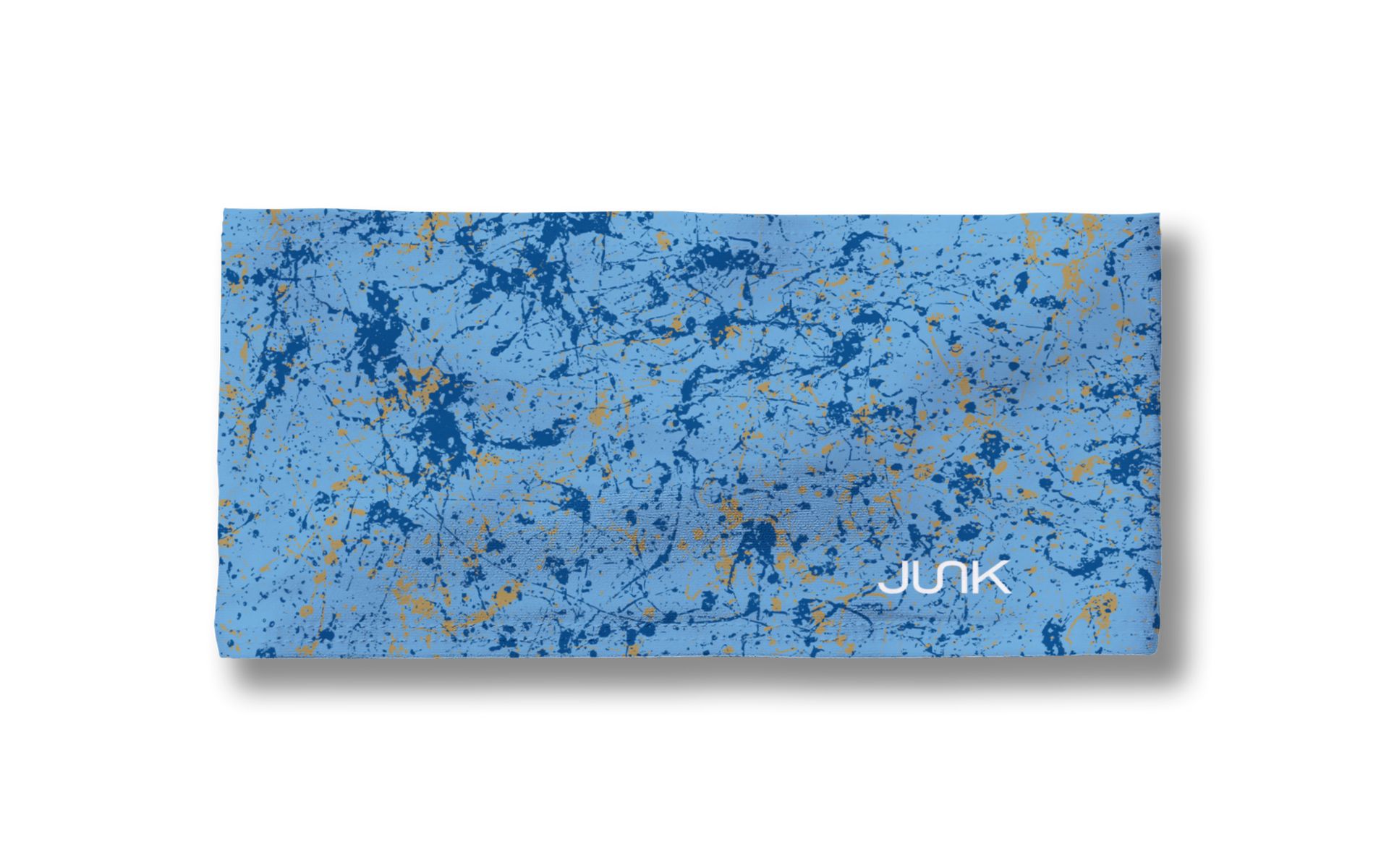 Light Blue Royal Splatter Big Bang Lite Headband - View 3