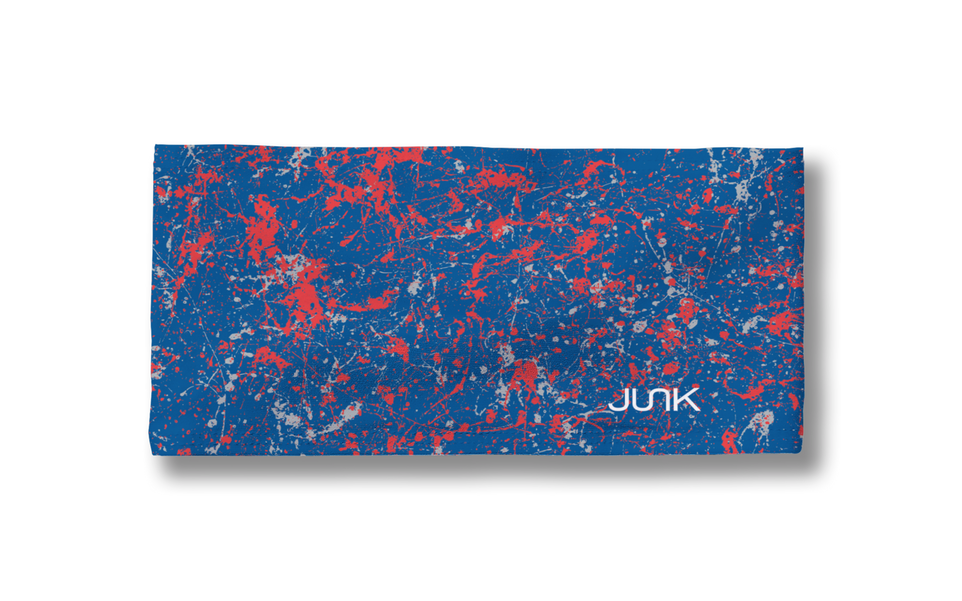 Blue Red Gray Splatter Big Bang Lite Headband - View 3