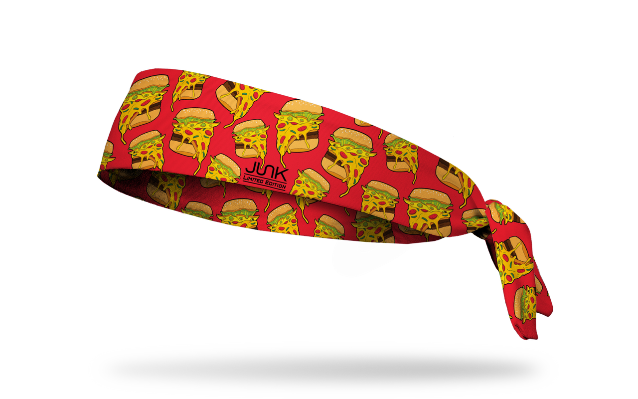Pizza Burger Tie Headband - Limited Edition