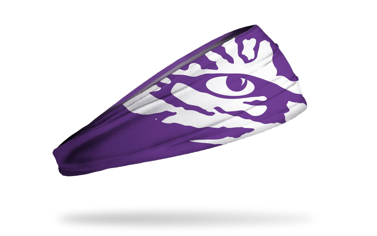 Louisiana State University: LSU Tiger Eye Purple Headband - View 2