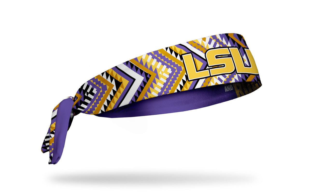 Louisiana State University: Tiger Habitat Flex Tie Headband - View 2