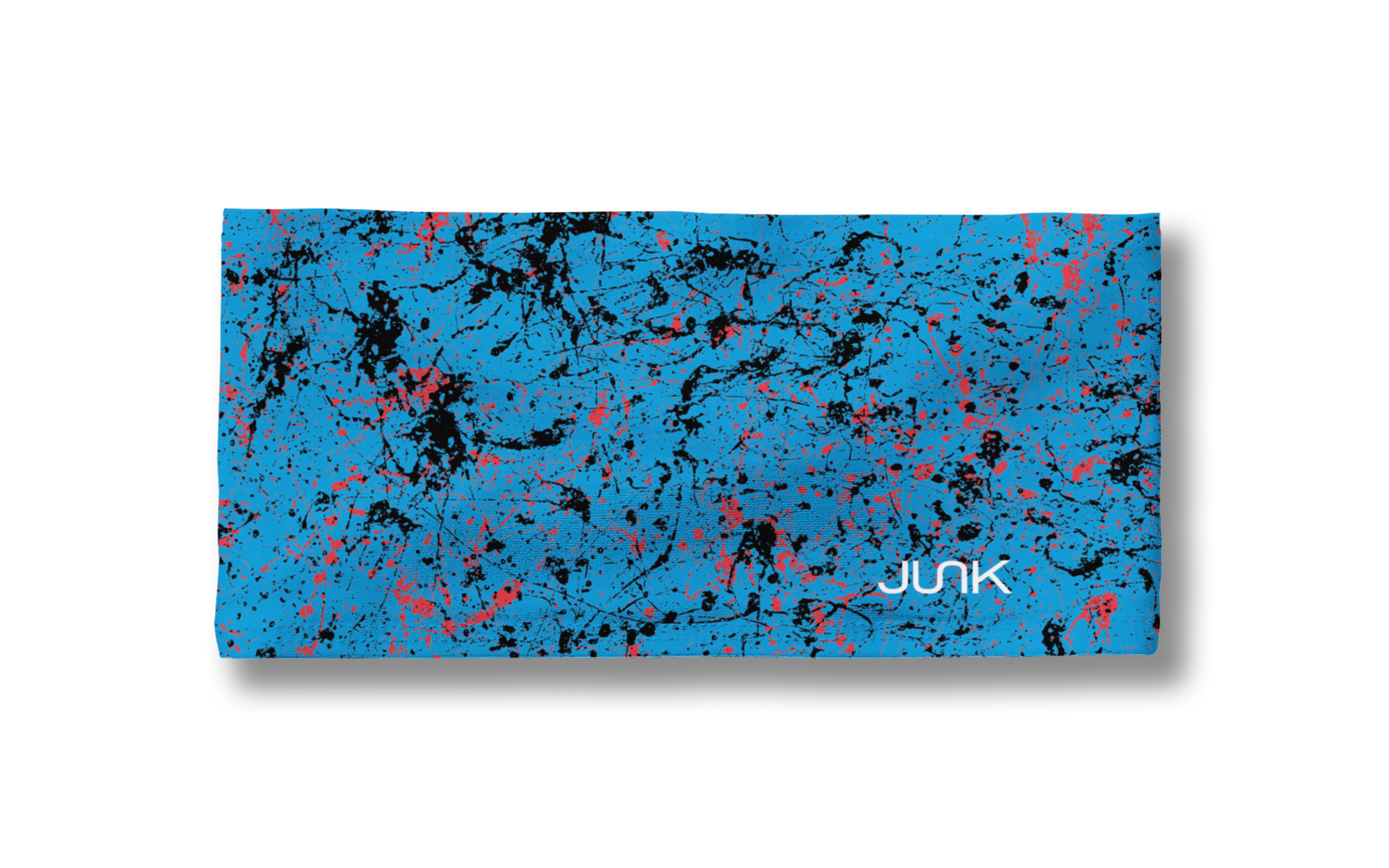 Blue Red Black Splatter Big Bang Lite Headband - View 3
