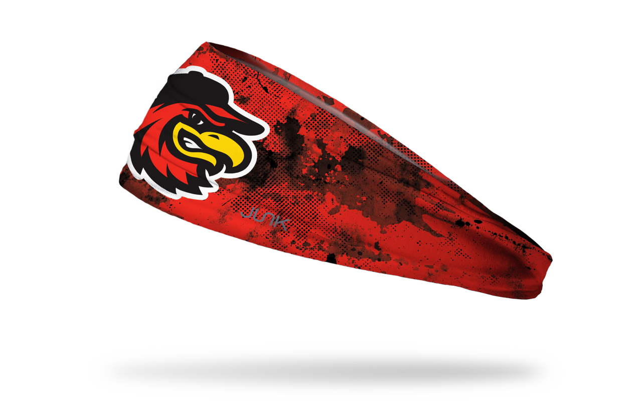Rochester Red Wings: Red Grunge Big Bang Lite Headband - View 1