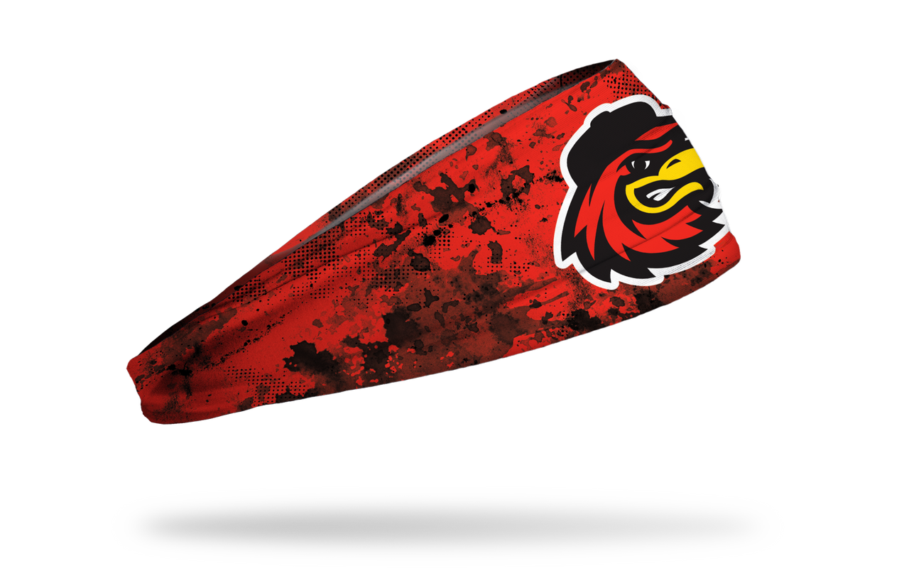 Rochester Red Wings: Red Grunge Big Bang Lite Headband - View 2