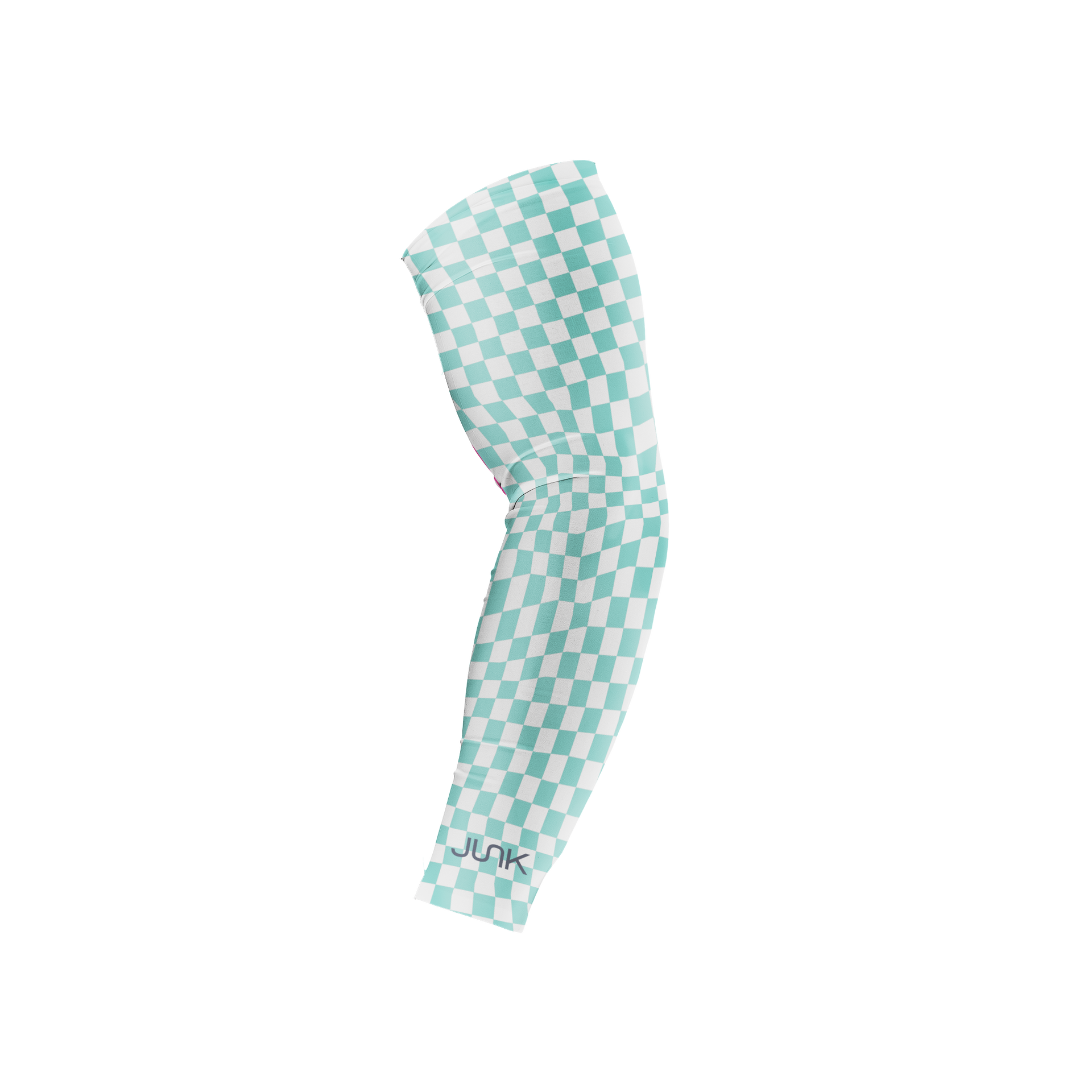 Mint Check Arm Sleeve - View 2