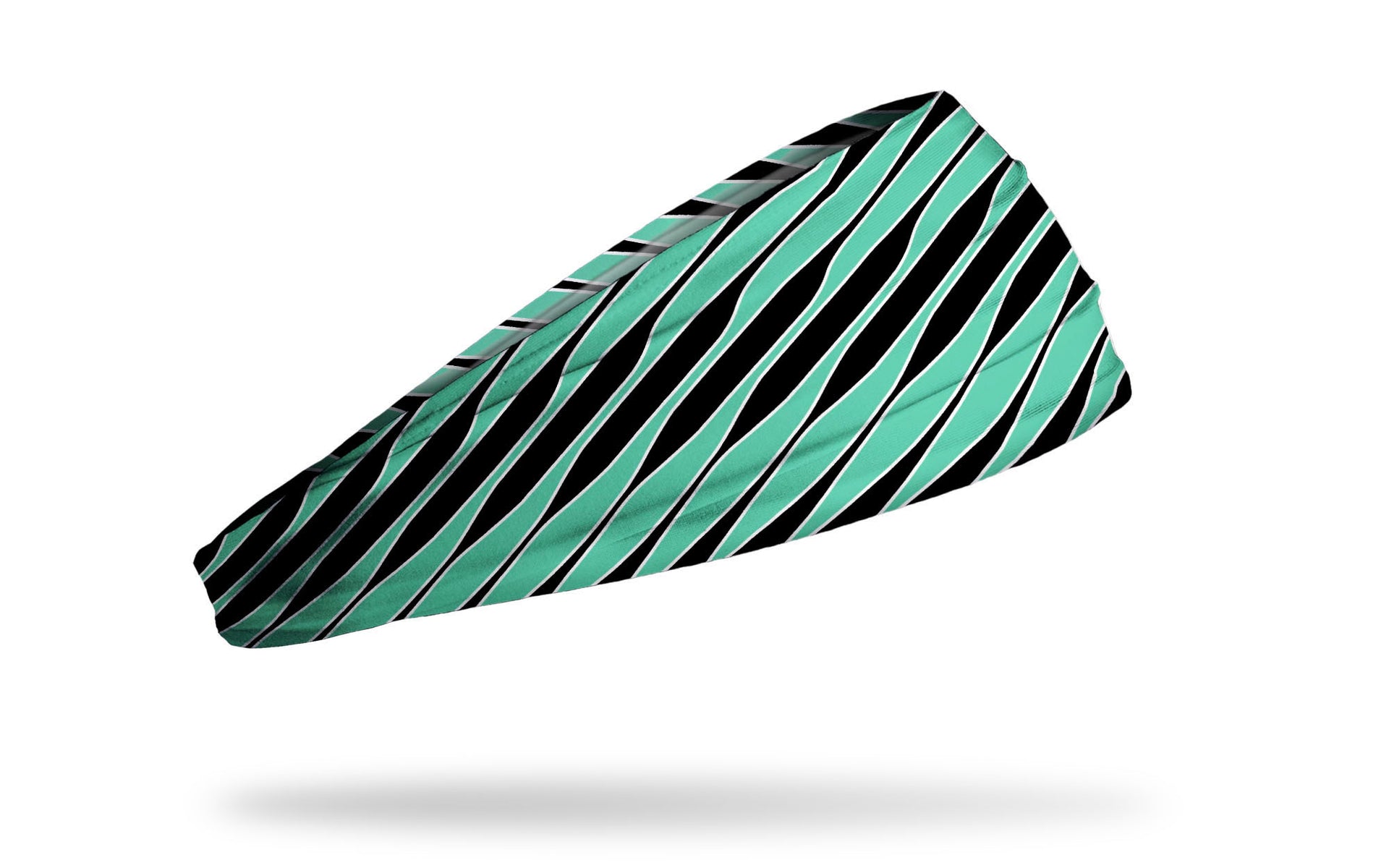 Mint Chip Variegated Stripe Big Bang Lite Headband - View 2