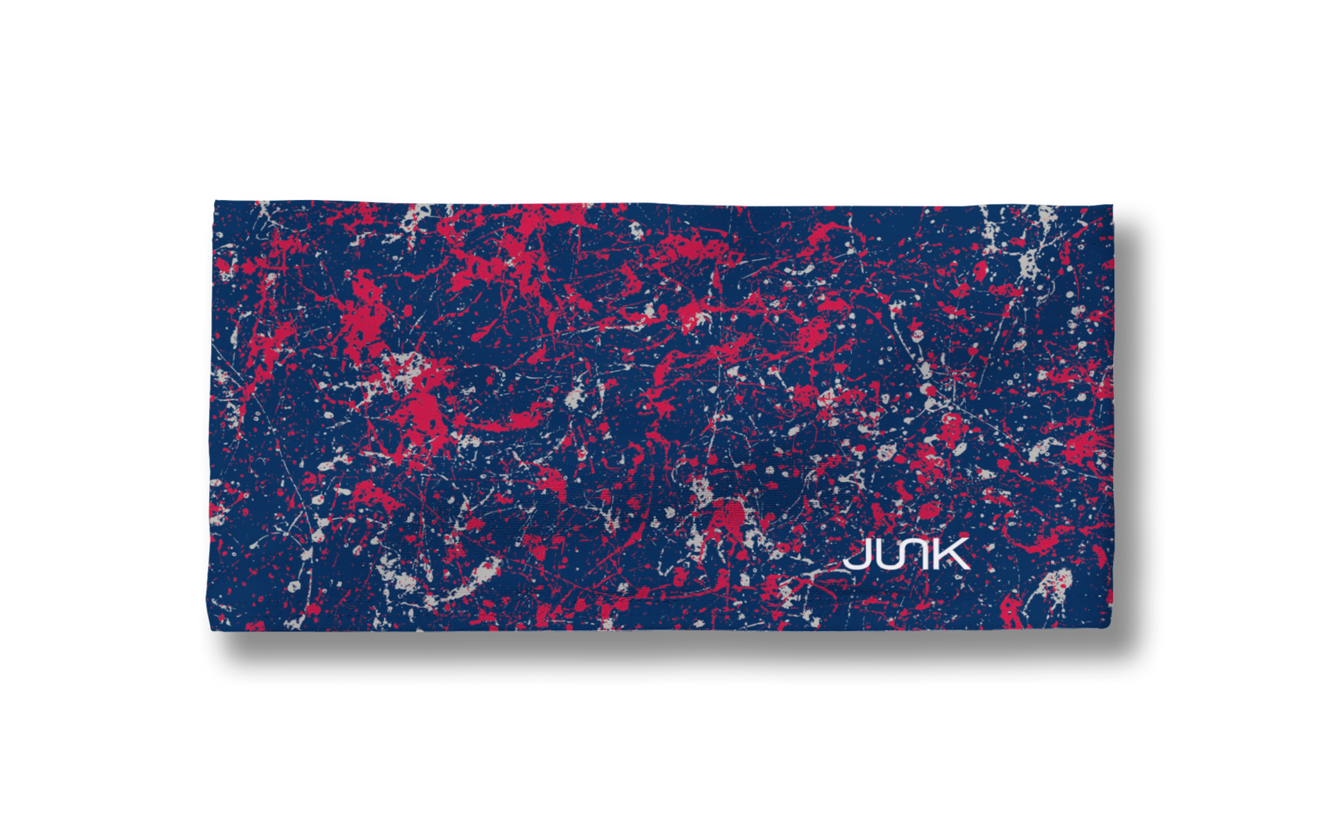 Navy Red Gray Splatter Big Bang Lite Headband - View 3