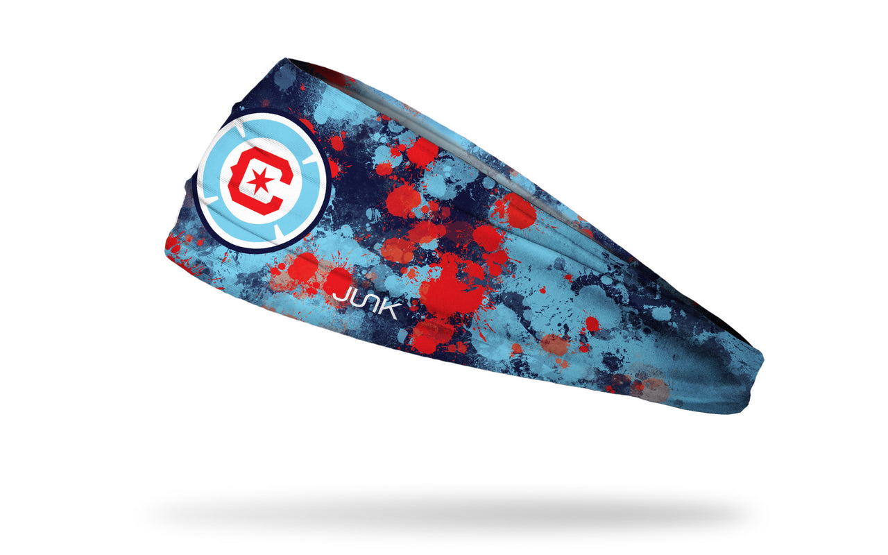 Chicago Fire FC: Splatter Big Bang Lite Headband - View 1