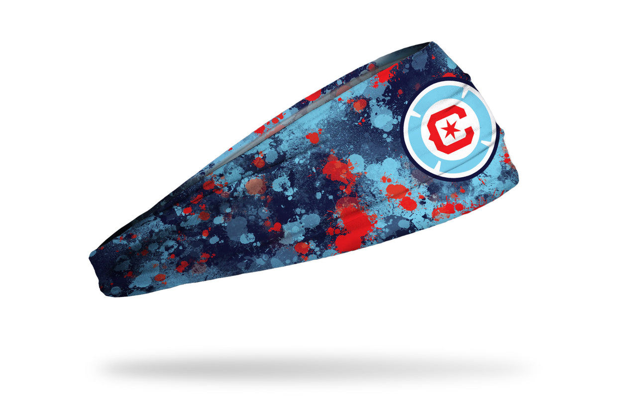Chicago Fire FC: Splatter Big Bang Lite Headband - View 2