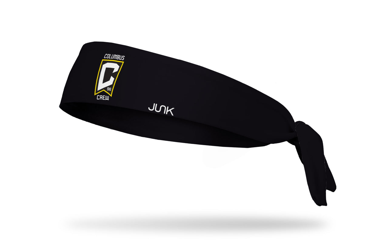 Columbus Crew: Logo Black Tie Headband - View 1