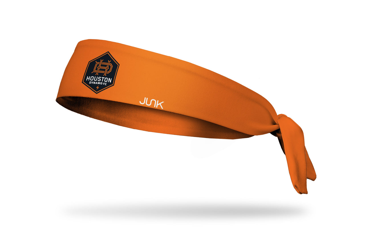 Houston Dynamo FC: Logo Orange Tie Headband - View 1