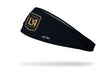 Los Angeles Football Club: Logo Black Big Bang Lite Headband - View 1