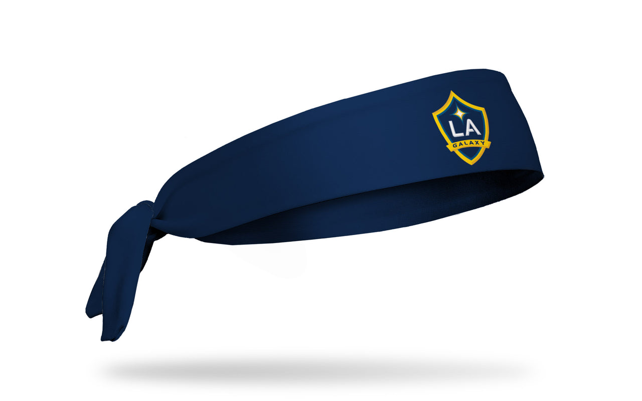 LA Galaxy: Logo Navy Flex Tie Headband - View 2
