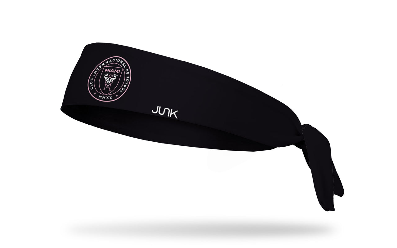 Inter Miami CF: Logo Black Flex Tie Headband - View 1