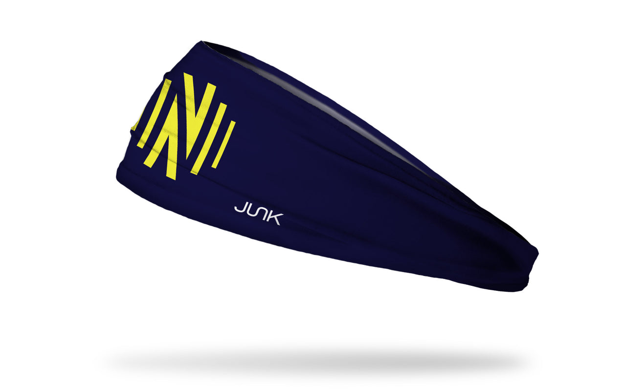 Nashville SC: Logo Navy Big Bang Lite Headband - View 1