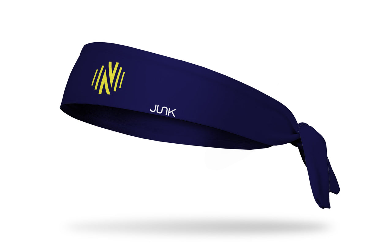 Nashville SC: Logo Navy Tie Headband - View 1