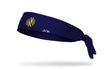 Nashville SC: Logo Navy Flex Tie Headband - View 1