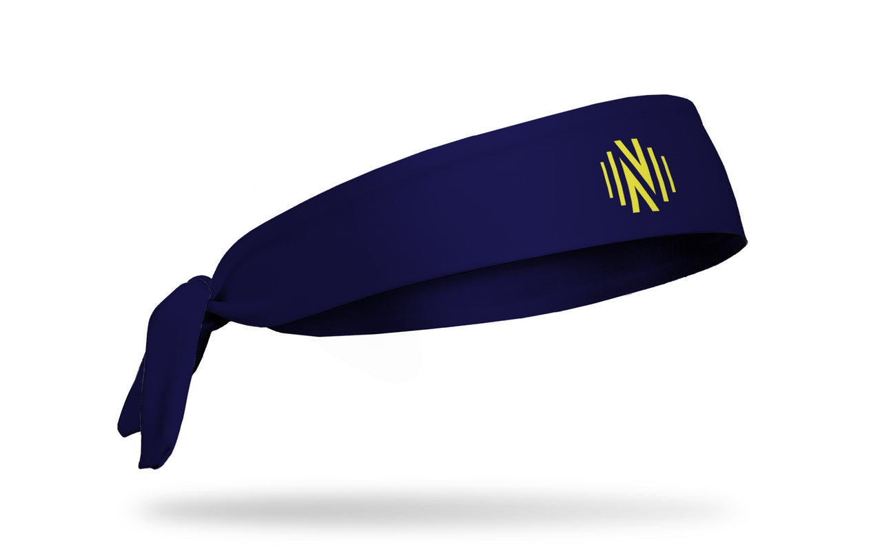 Nashville SC: Logo Navy Flex Tie Headband - View 2