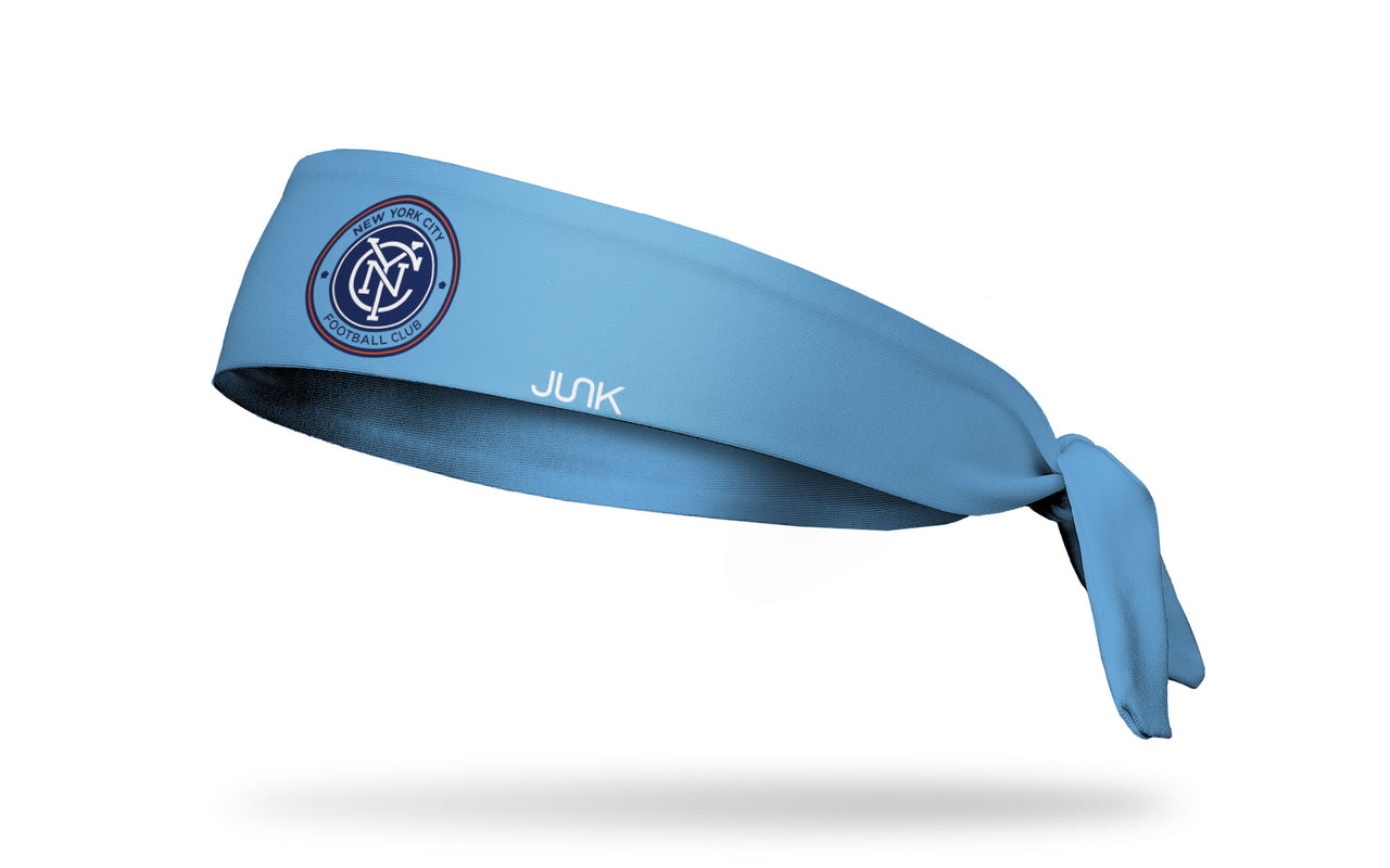 New York City FC: Logo Blue Tie Headband - View 1