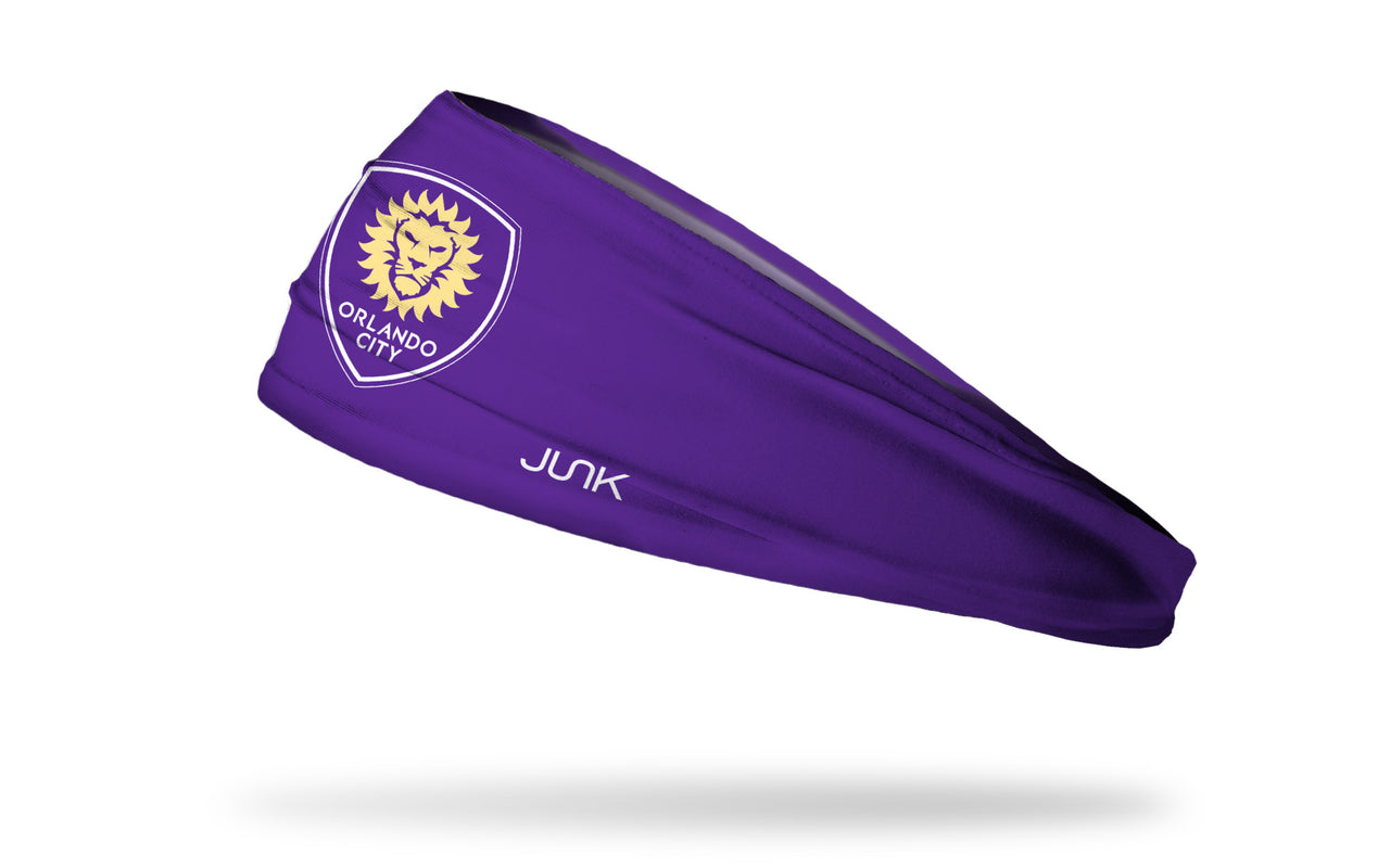 Orlando City: Logo Purple Big Bang Lite Headband - View 1