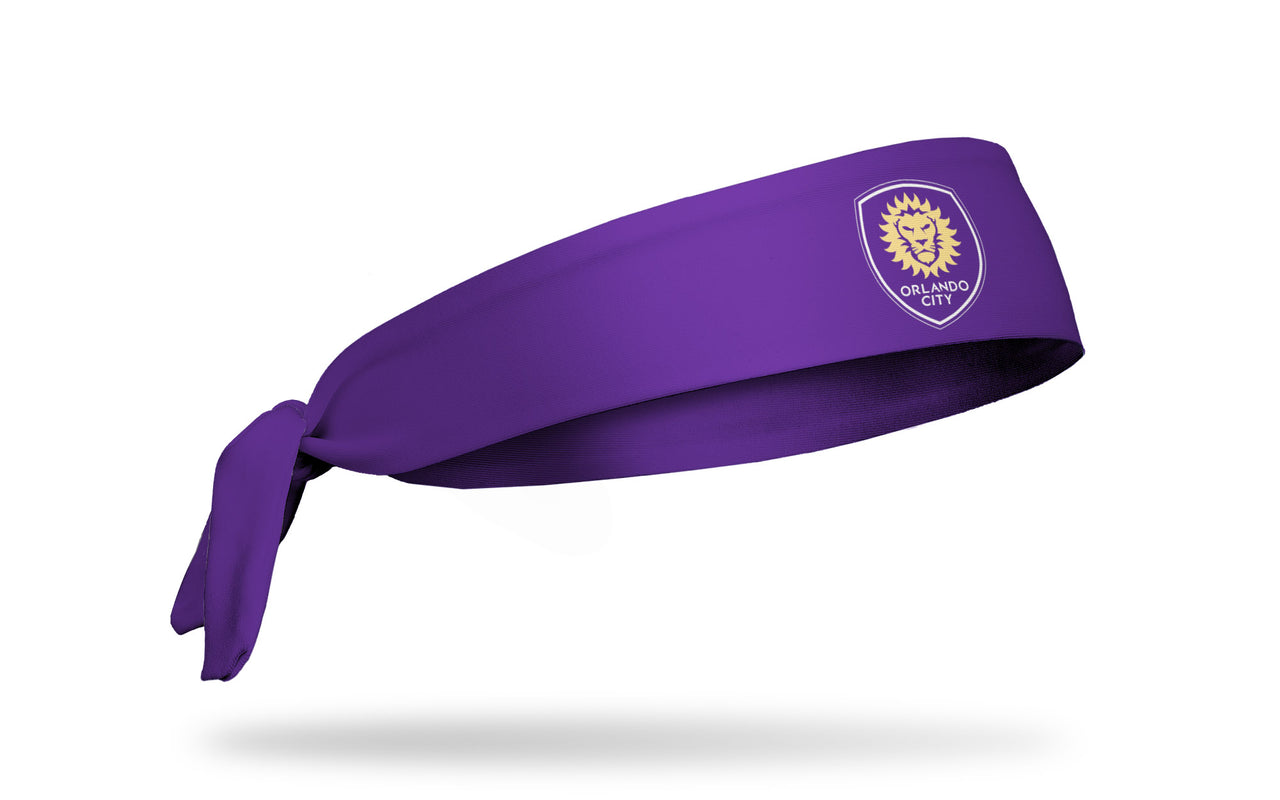 Orlando City: Logo Purple Flex Tie Headband - View 2