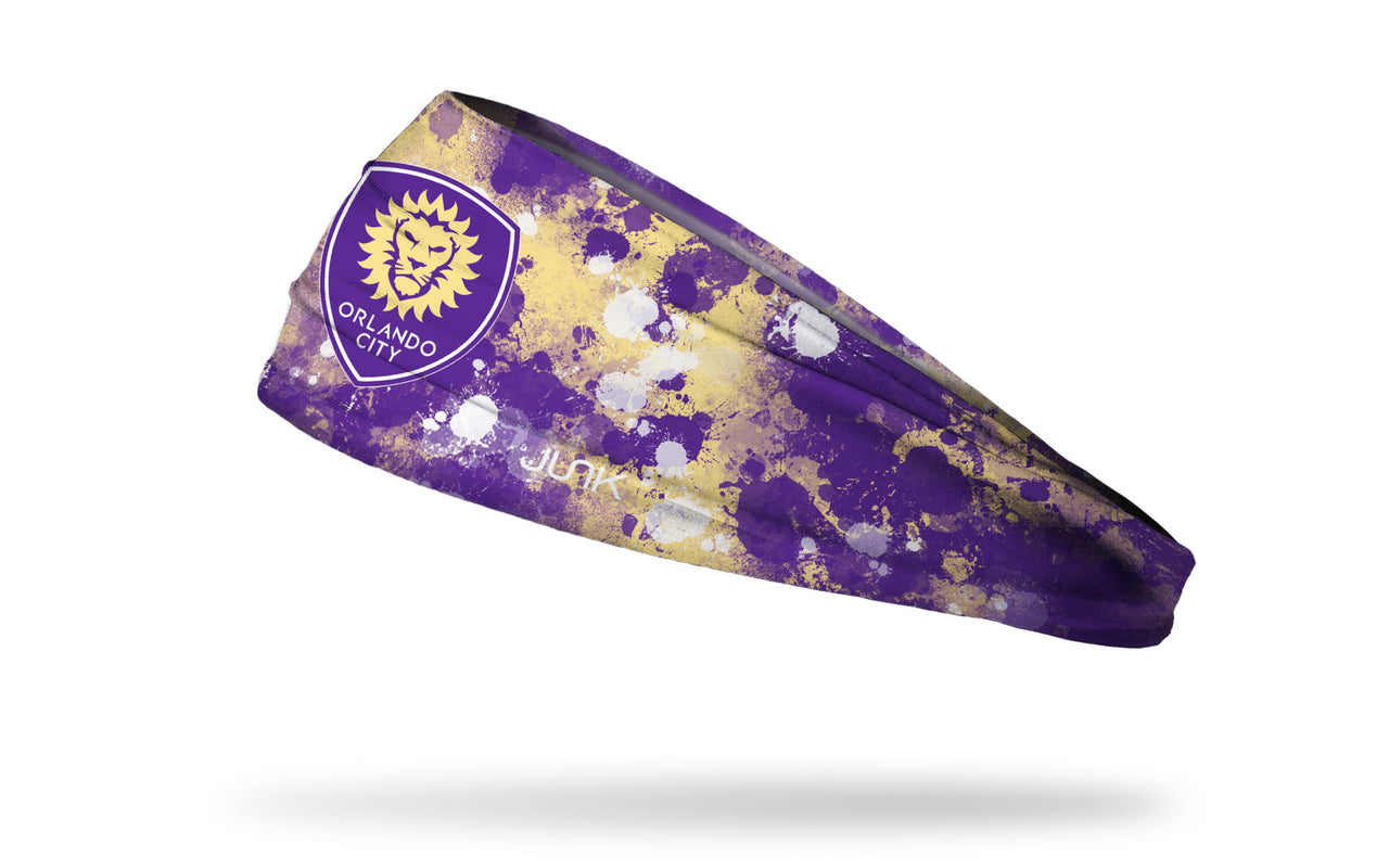 Orlando City: Splatter Big Bang Lite Headband - View 1