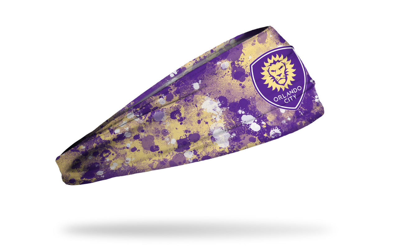 Orlando City: Splatter Big Bang Lite Headband - View 2