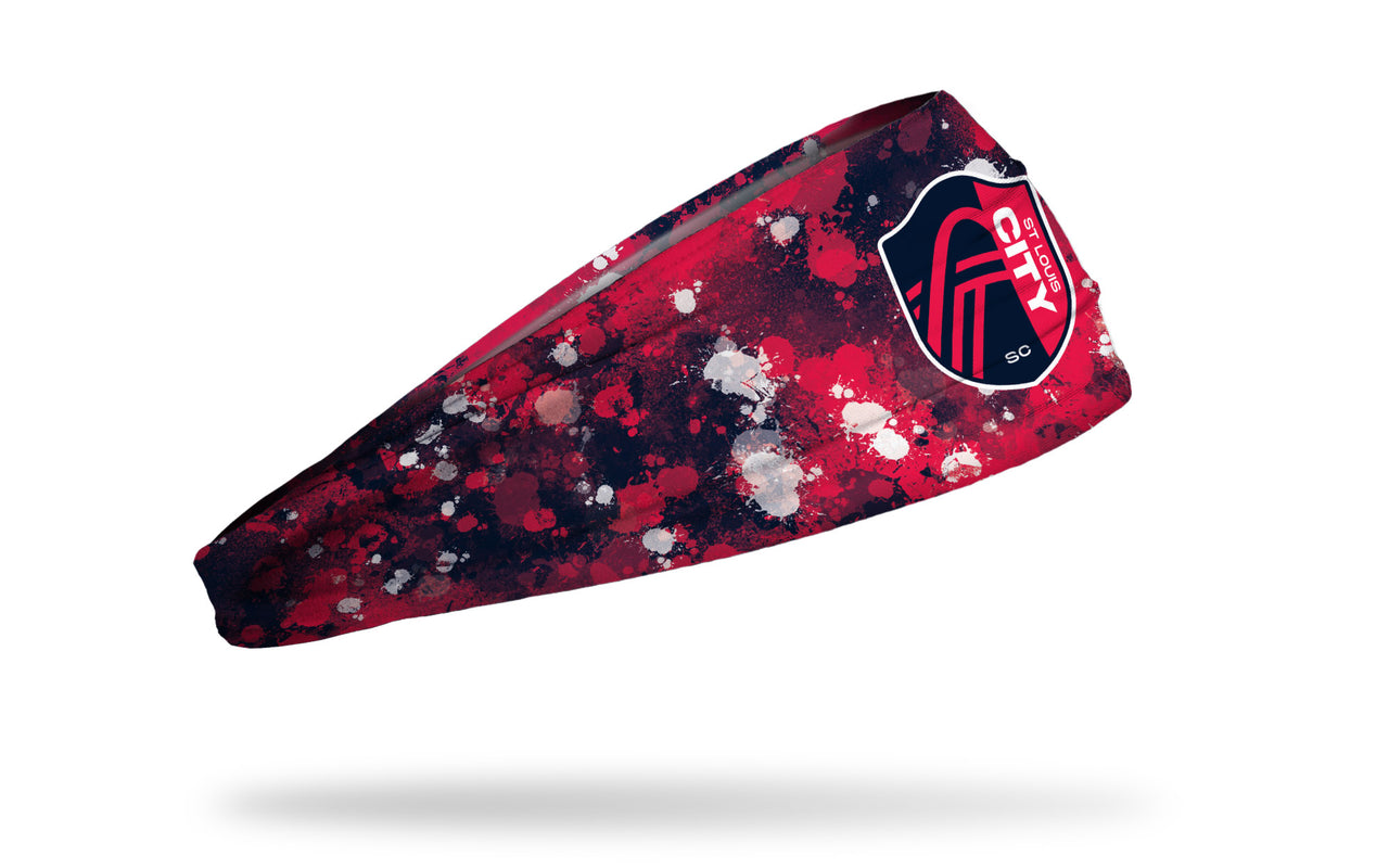 St. Louis CITY SC: Splatter Big Bang Lite Headband - View 2