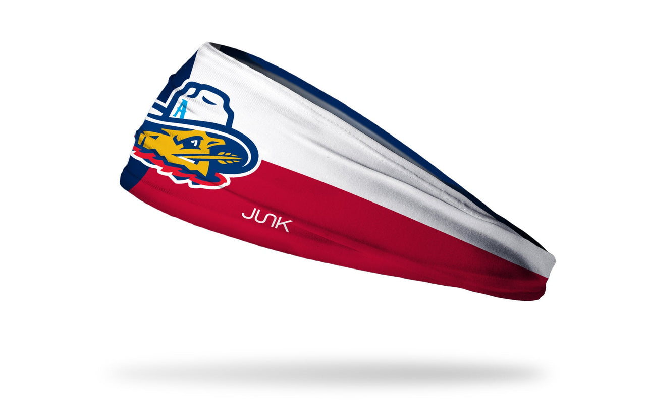Amarillo Sod Poodles: Texas Flag Big Bang Lite Headband - View 1