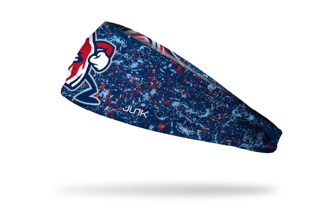 Lehigh Valley IronPigs: Logo Splatter Big Bang Lite Headband - View 2