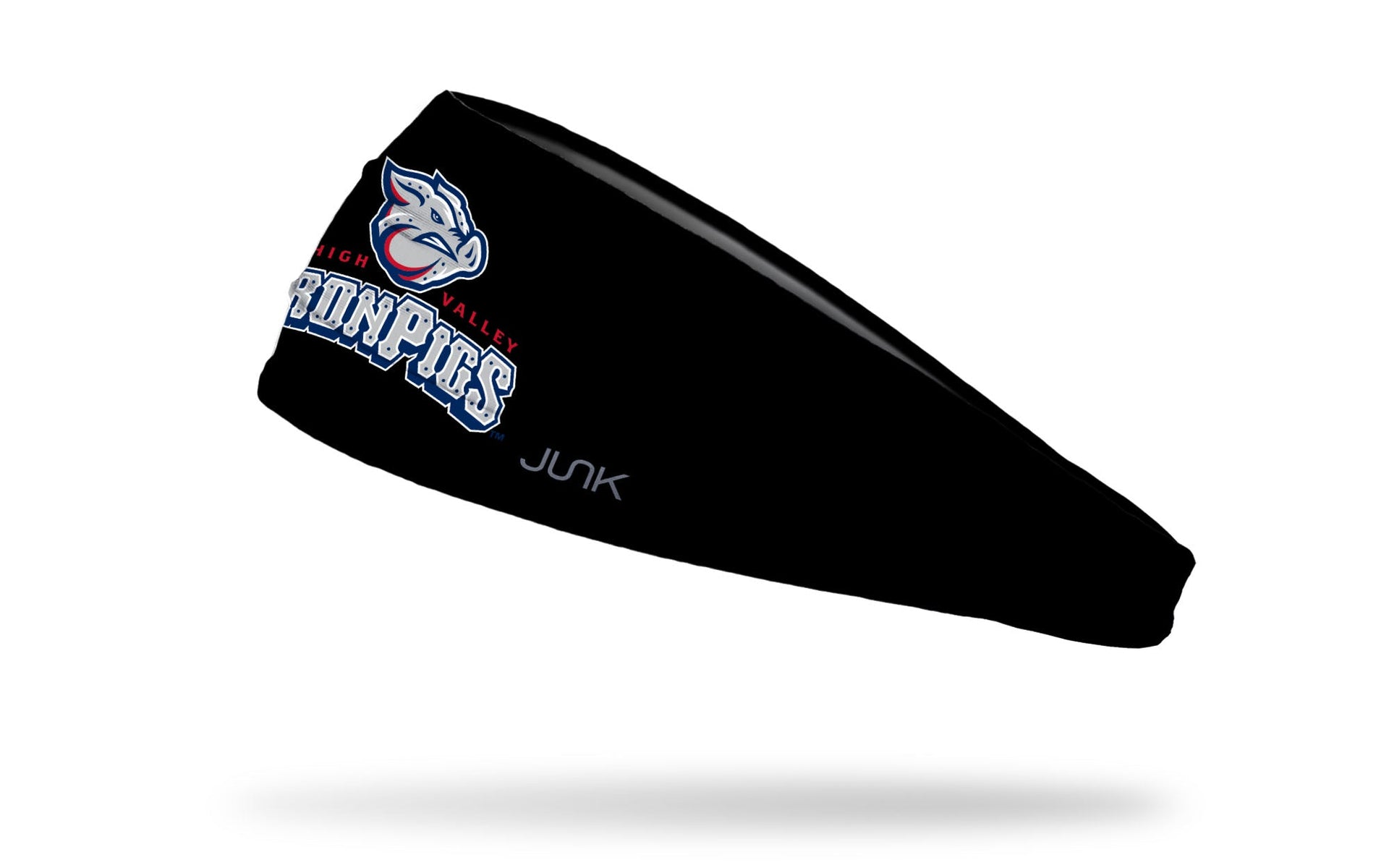 Lehigh Valley IronPigs: Primary Black Big Bang Lite Headband - View 1