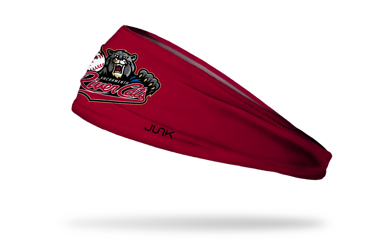 Sacramento River Cats: Logo Red Big Bang Lite Headband - View 1