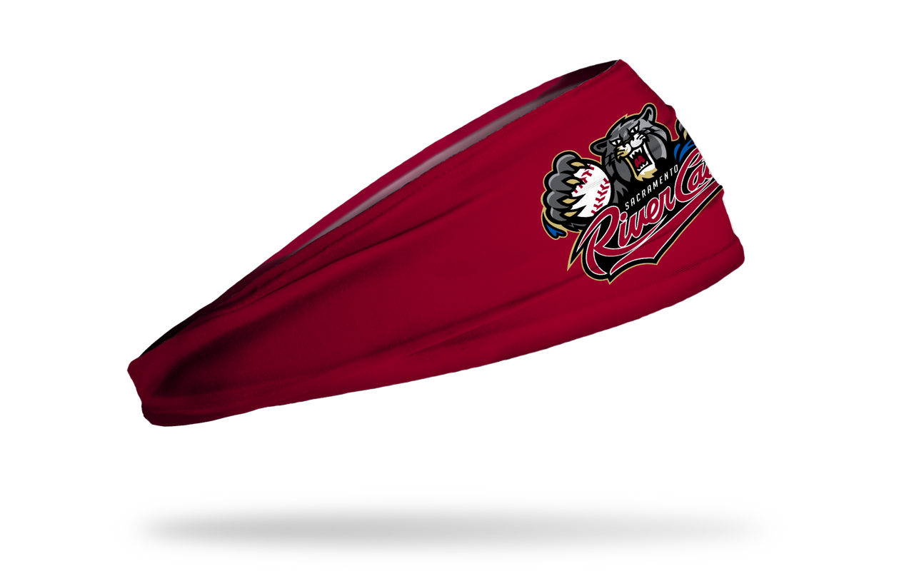Sacramento River Cats: Logo Red Big Bang Lite Headband - View 2