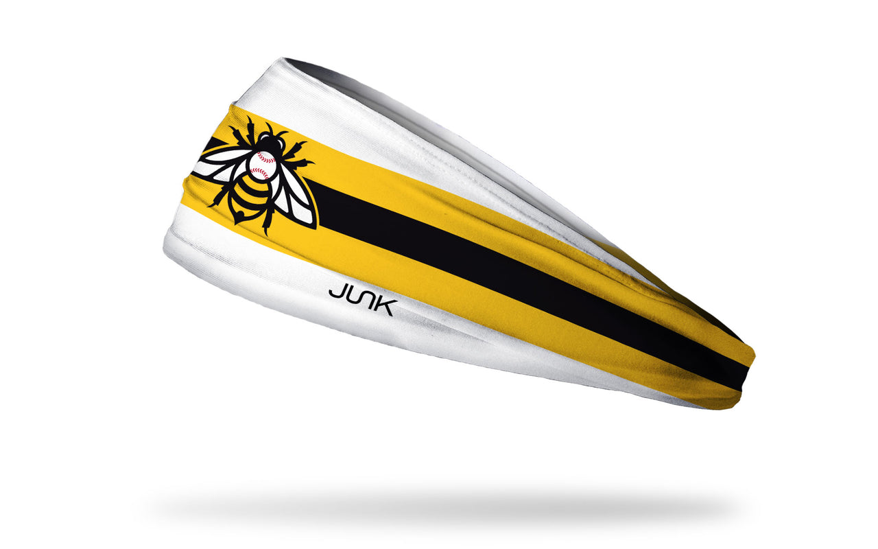 Salt Lake Bees: Stripe Big Bang Lite Headband - View 1