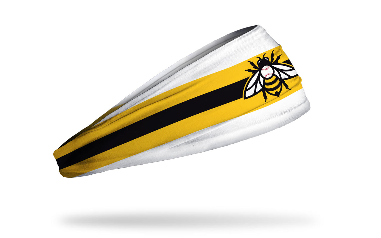 Salt Lake Bees: Stripe Big Bang Lite Headband - View 2